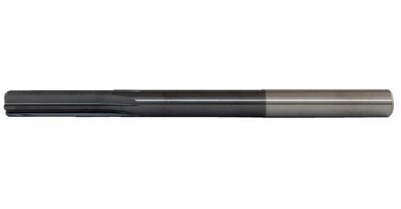 Solid carbide machine reamer up to 65 HRC H7 TiAlN-coated 2 mm