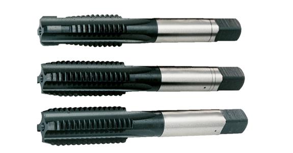Toolmaker hand tap set 3 pieces DIN 352 HSS-E VA-OX M2
