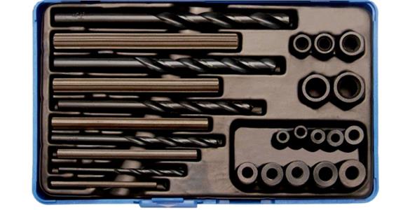 Bolt extractor set 25 pieces special steel, for stud bolt diameter 5-16 mm