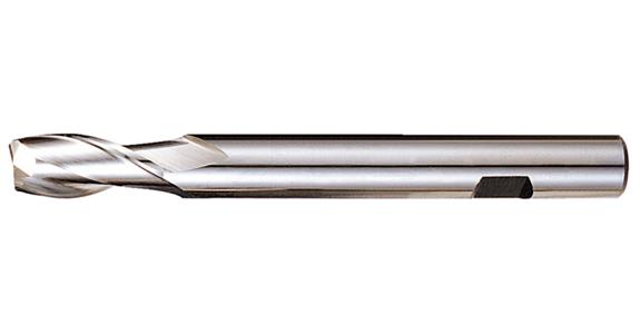 Bohrnutenfräser Typ N lang DIN 327D 2 Schneiden HSS-E Ø 4,5 mm
