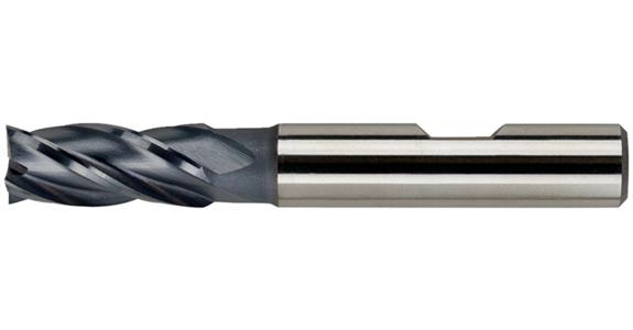 Frez trzpieniowy pr. DIN 844 B, typ N, kr. 4 kraw. tn., c-cut, HSS-E/TiAlN, 20 mm