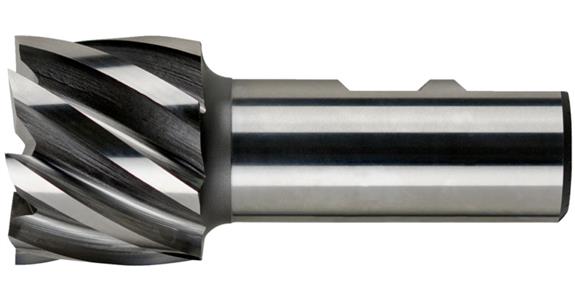 End mill cyl. DIN 844 B type N short 6 cutting edges HSS-E 35.0 mm