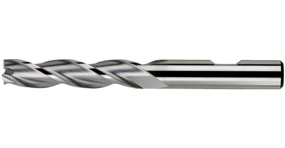 End mill cyl. DIN 844 B type W long 3 cutting edges centre-cutting HSS-E 16 mm