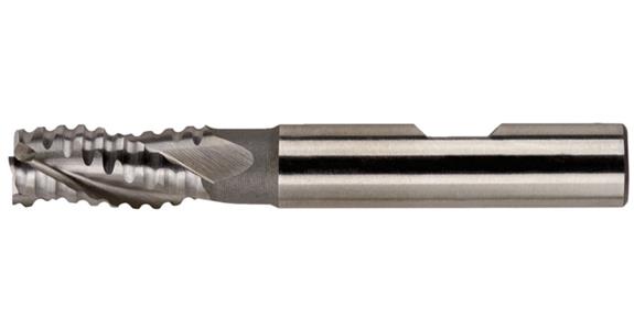 S-S finish. cutter cyl. DIN 844 B type NF short 3 cutt. edges c-cut HSS-E 25 mm