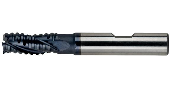 S-S keyway cutter cyl. DIN 844 B ty. NF shrt 3 cutt. edg Z-cut HSS-E/TiAlN 22mm