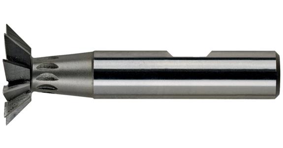 Angle cutter cyl./1835 B DIN 1833 C, a=45° 10 cutting edges HSS-E 25 mm