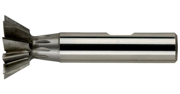 Angle cutter cyl./1835 B DIN 1833 C, a=60° 10 cutting edges HSS-E 20 mm