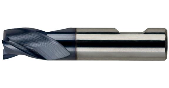 Sol. carb. mini cut. cyl./6535 HB short 3 cut. edges C-cut P20-K40/TiAlN 10 mm