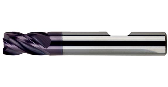 SC end mill STARMAX type H cyl. short 4 cut. edges c-cut P20-K40 11 mm