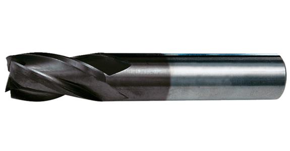 SC square end mill cyl./6535 HA short 4 cut. edges C-cut P20-K40/TiAIN 4 mm