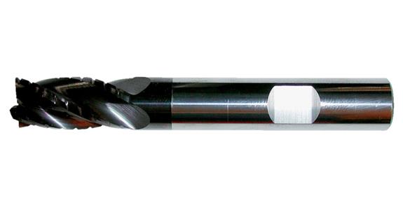 Roughing/finishing cutter NF TiAlN 30° normal HB shank T=4 dia. 6 mm