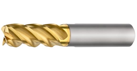Premium Gold Edition DIN 6535HA 6 mm Z4 z gładką powłoką wielowarstwową