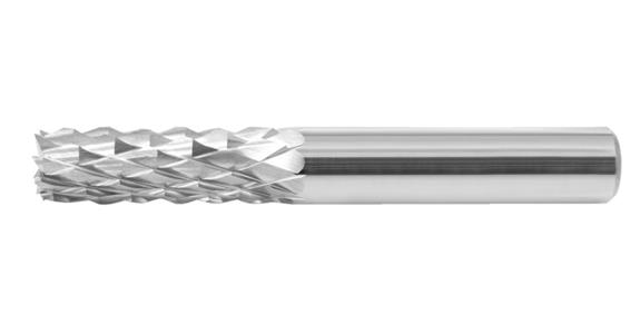 VHM HSC Schaftfräser mit Stirnverzahnung grob DIN 6535 HA Ø 6,0 mm