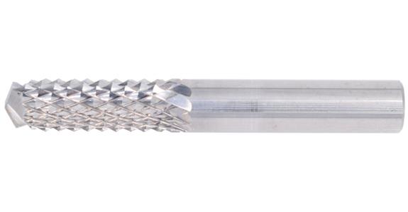 VHM HSC Schaftfräser mit Bohrspitze Verzahnung mittel DIN 6535 HA Ø 12,0 mm