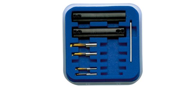 Zestaw narzędzi do wyciągania, mini-otwór, 7 el., prawotnące ICS, od śred. otworu 3 mm