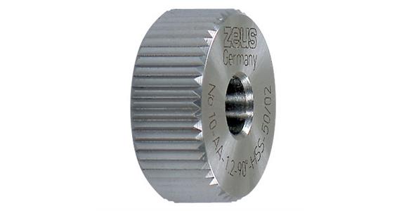 Koło radełk. DIN 403 PM, typ AA, śred. x szer. x otw. 20x8x6 mm, skok 0,8 mm