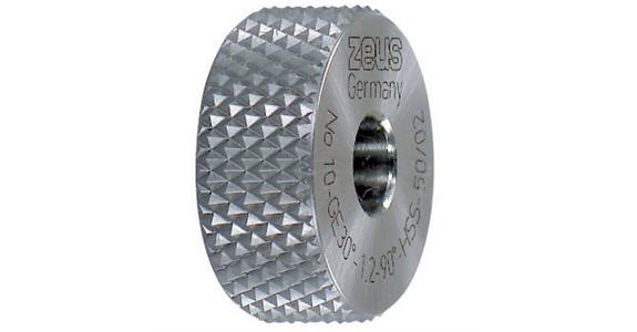 Koło radełk. DIN 403 PM, typ GE 30°, śred. x szer. x otw. 20x8x6 mm, skok 0,6 mm