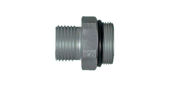 Aluminiowe złącze gwintowane węża płynu chłodzącego, M12 x 1