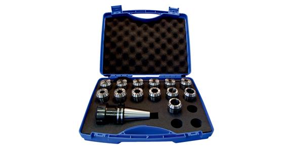 Zestaw oprawek zaciskowych ER SK40 ISO 7388-1 DIN 69871 15 elem.