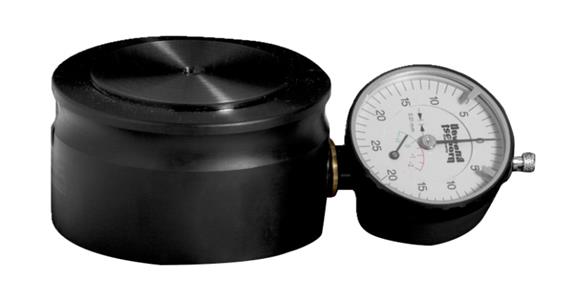Zero point sensor with dial gauge resolution 0.01 mm