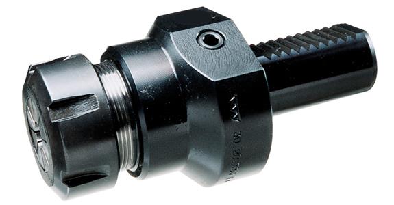 Collet chuck ER dia. 30 clamping range 1-16 coolant supply shape E4 DIN 69880