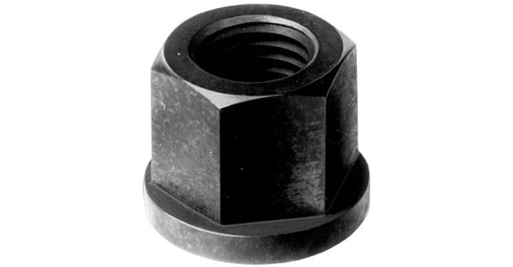 Hexagon nut with collar DIN 6331, 1.5 d high forged M 8 size 13