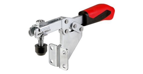 Horizontal clamp angular base zinc-plated size 2