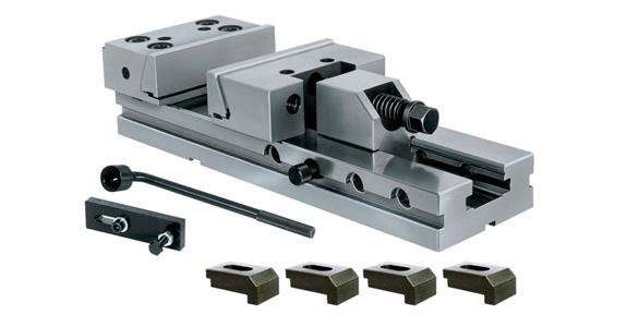 Machine vice type MSR mechanical jaw width 175 mm clamping width 400 mm