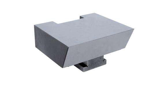Szczęka środ. do imadeł typu MSR, do szczęki ruch., BB 125 mm, do nr kat. 27634