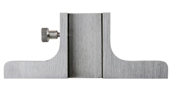 Depth gauge stop rust-proof for TESA MR up to 150 mm 75x6 mm