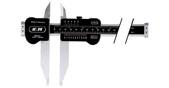 Precision workshop callipers 0-900 mm lightweight design