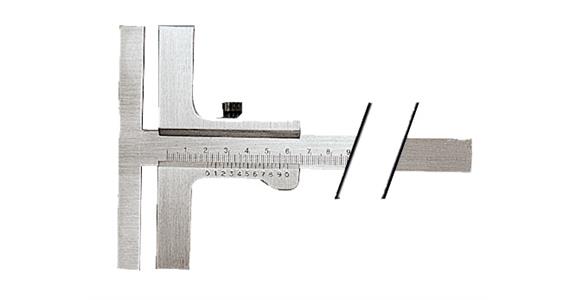 Marking calipers MR 300 mm with locking screw, hardened marking rail