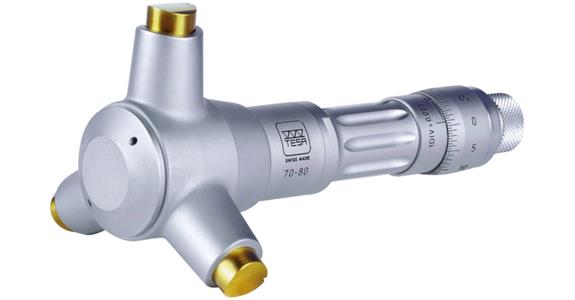 Przyrząd pomiarów wewnętrznych TESA IMICRO, zakres pomiarowy 17-20 mm, TiN