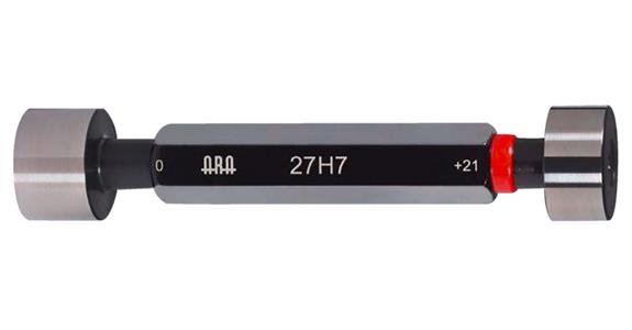 Limit plug gauge DIN 2245 bore gauge tolerance range H7 nominal size dia. 10 mm