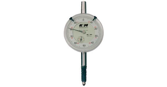Dial gauge, splash-proof, reading 0.01 mm DIN 878 MR 10 mm dia. 58 mm
