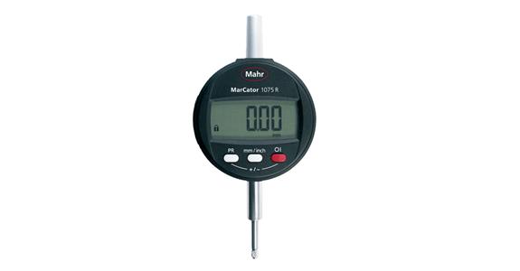 Digital dial gauge measuring range 12.5 mm reading 0.001 mm IP 52
