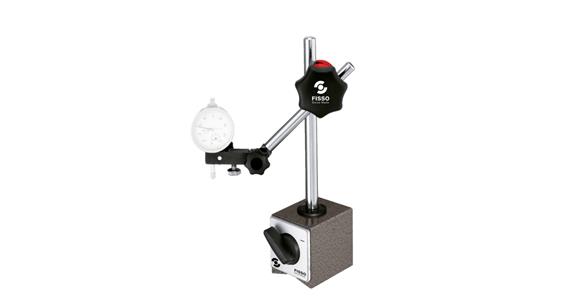 Magnetic meas stand total height=367 mm, transverse arm 10x106, adh. force 750 N