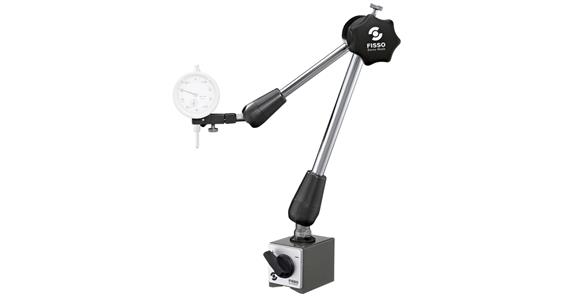 3D precision artic. meas. stand CLASSIC-LINE H=568 mm adh. force approx. 1000 N