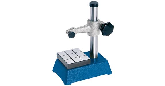 Small measuring table acc. DIN 876/0 H 100 mm transv. arm 50 mm w/o dial gauge