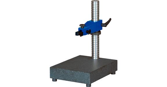 Hard stone precision measuring table w. parallel fine adj., meas. height 225 mm