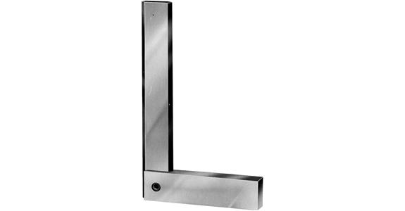 Precision knife-edge square stainl. steel accy DIN 875/00 with stop 150x100 mm