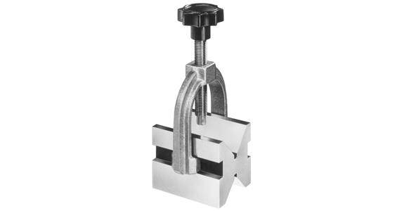 Hardened prism pair steel accuracy 0.004 mm 100x75x75 mm