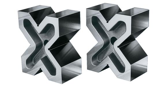 Quadruple prism parallel piece accuracy DIN876/1, 75x150x130 mm