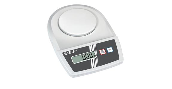 Waga laboratoryjna KERN EMB 600-2, zakres waż. 0-600g 0,01 g, szala śr. 105 mm