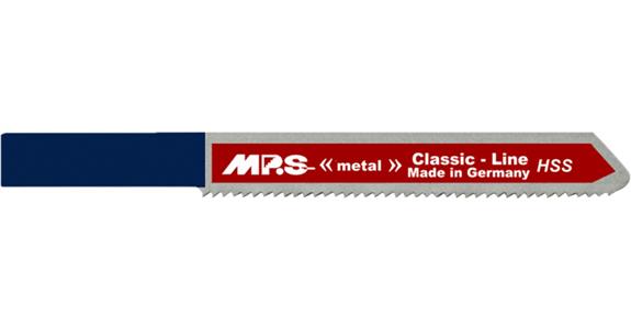 HSS jigsaw blade Fein-035011 for metal pack=5 pcs effective length 50 mm 21 tpi