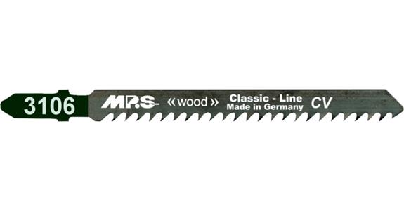 WS steel jigsaw blade for wood pack=5 pcs effective length 75 mm 6 tpi