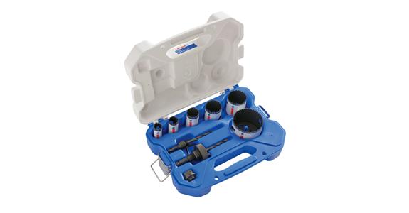 Hole saw set 26 pieces bimetal