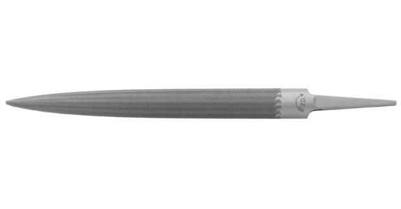 Precyzyjne pilniki półokrągłe DICK, 150 mm, nacięcie 2, kształt wąski