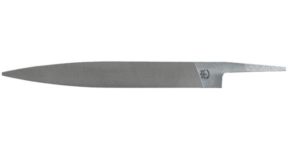 Precision knife file 22x5 mm L=200 mm Swiss cut 2