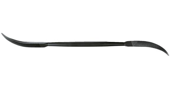 Riffling file, triangular, 6.5 mm, L=180 mm, S-cut 2